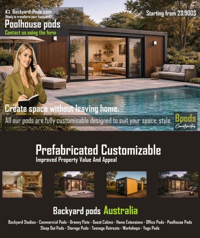 Poolhouse Pods