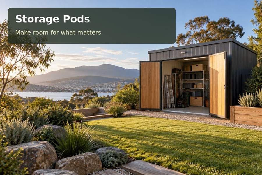 Representative storage pods marketing image for a Brisbane planning guide