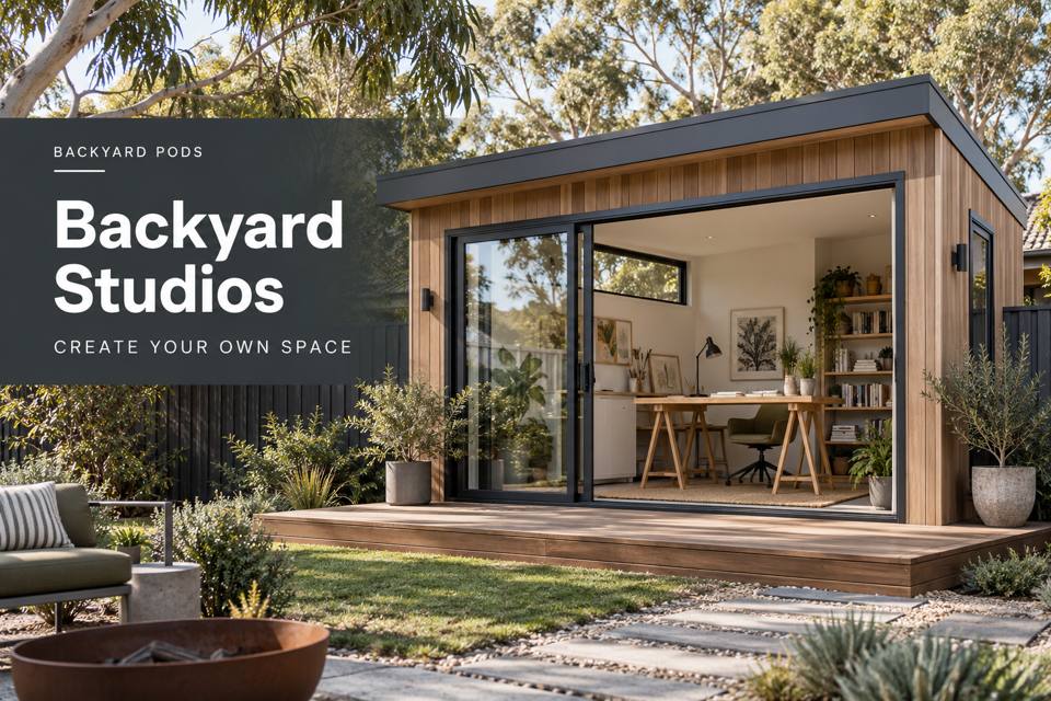 Backyard Studios: representative category image for the Inman Valley planning guide; not a photograph of this proposed installation.