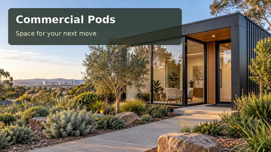 Representative commercial pods marketing image for a Newcastle planning guide