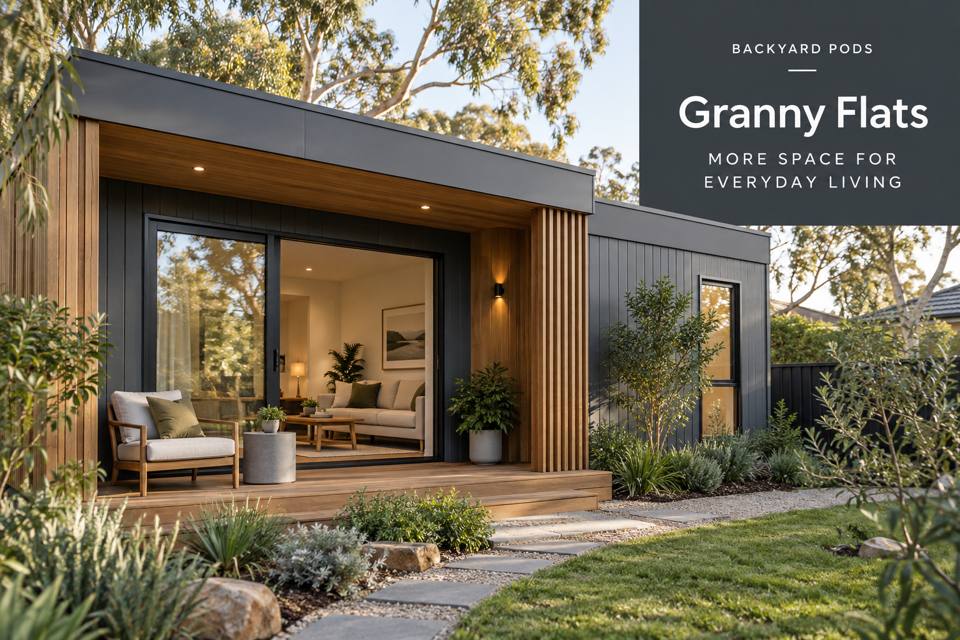 Granny Flats: representative promotional concept for Kiama